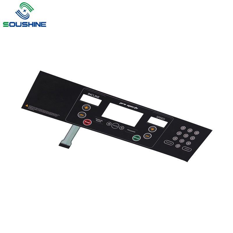 High quality silicone rubber push button membrane switch