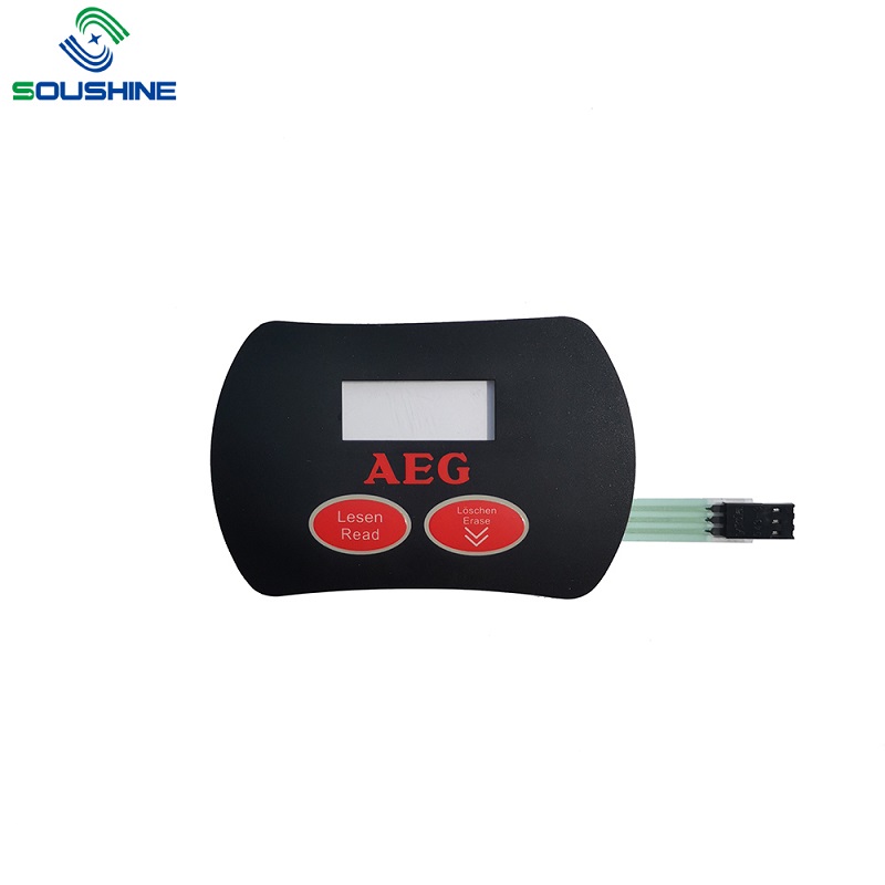 OEM Waterproof and Dustproof Membrane Switch with Flexible Long Circuit