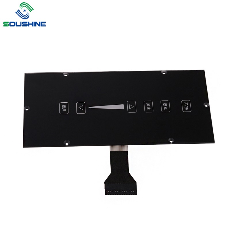 ip67 capacitive touch overlay membrane switch