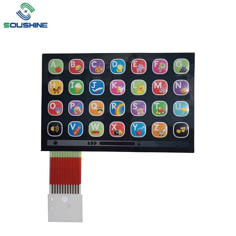 Custom Membrane Tactile 4x4 Customized Metal Keypad, IP65 Matrix Keypad 4x5 Manufacturer
